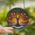 Nature Lovers' Tiffany Style Stained Glass Tree of Life, Jewel Tone Multicolored Leaves & Radiant Sunset Mosaic Stained Glass Suncatcher - 0tY4n3sdTf