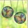 Nature Lovers' Vibrant Hummingbird Tiffany Stained Glass Orange Blue Teal Purple Tropical Mosaic Stained Glass Suncatcher - 3