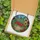 Art Enthusiasts' Tiffany Glass Ruby Red Strawberry Emerald Green Mosaic Garden Sky Stained Glass Suncatcher - 5