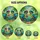Exotic Art Admirers' Jewel Tone Stained Glass Macaw Pirate Cocktails Island Art Stained Glass Suncatcher - ccXTJ_lDeh