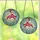 Whimsical Holiday Enthusiasts' Tiffany Glass Flamingo Santa Hat Mosaic Frost Pattern Vibrant Pink Red Stained Glass Suncatcher - 3