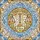 Libra Zodiac Highly Detailed Stained Glass Balance Celestial Mosaic, Tiffany Yellow Blue Peach Tones Stained Glass Suncatcher - 7