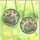 Christmas Enthusiasts' Tiffany Stained Glass Festive Train Ornaments Rose Blue Gold Teal Mosaic Stained Glass Suncatcher - ele15Yb_ob