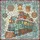 Christmas Enthusiasts' Tiffany Stained Glass Festive Train Ornaments Rose Blue Gold Teal Mosaic Stained Glass Suncatcher - 7