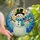 Winter Enthusiasts' Cheerful Snowman Tiffany Style Stained Glass Mosaic, Jewel Tones Stained Glass Suncatcher - GuSnymLMcV