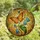 Nature Lovers' Vibrant Stained Glass Butterfly Blue Bell Flowers Emerald Turquoise Mosaic Stained Glass Suncatcher - 4