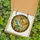 Nature Lovers' Vibrant Stained Glass Butterfly Blue Bell Flowers Emerald Turquoise Mosaic Stained Glass Suncatcher - 5