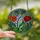 Art Lovers' Vibrant Tiffany Stained Glass Lily of the Valley & Poppy Floral Mosaic Stained Glass Suncatcher - 2