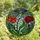 Art Lovers' Vibrant Tiffany Stained Glass Lily of the Valley & Poppy Floral Mosaic Stained Glass Suncatcher - 4