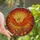 Mythology Art Admirers' Phoenix Rising Tiffany Glass Orange Red Blue Geometric Sunburst Stained Glass Suncatcher - 1
