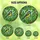 Nature Lovers' Cheerful Great Tit Tiffany Stained Glass Bright Yellow Green Intricate Mosaic Stained Glass Suncatcher - 7uf93cbAYJ