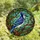 Nature Lovers' Vibrant Stained Glass Blue Jay Sapphire Blue Tiffany Style Nature Mosaic Stained Glass Suncatcher - YlIzs8Gs9w