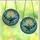 Ocean Lovers' Vibrant Stained Glass Whale & Peony, Emerald Green Teal Jewel Tone Aquatic Mosaic Stained Glass Suncatcher - 3