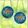 Ocean Enthusiasts' Vibrant Tiffany Stained Glass Sea Turtle Orange Green Blue Mosaic Art Stained Glass Suncatcher - 3