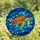 Ocean Enthusiasts' Vibrant Tiffany Stained Glass Sea Turtle Orange Green Blue Mosaic Art Stained Glass Suncatcher - 4