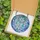 Art Lovers' Stained Glass Dreamcatcher Turquoise Gem Floral Feather Ethereal Sky Mosaic Stained Glass Suncatcher - 5