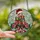 Christmas Enthusiasts' Jewel Tone Stained Glass Festive Gifts, Santa Hat, Roses, Holly Mosaic Art Stained Glass Suncatcher - PAaUqQH6mS