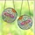 Sci-Fi Enthusiasts' Tiffany Glass UFO Alien Iridescent Pink Blue Orange Green Mosaic Edge-to-Edge Stained Glass Suncatcher - 3