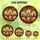 Autumn Enthusiasts' Whimsical Stained Glass Ghosts Pumpkin Pie Mug Amber Orange Red Mosaic Stained Glass Suncatcher - 6