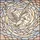 Art Lovers' Glowing Iridescent Pastel Stained Glass Dove, Swirling Wind & Cloud Mosaic Stained Glass Suncatcher - 7