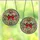 Holiday Enthusiasts' Tiffany Style Stained Glass Candy Canes, Ruby Emerald Jewel Tone Festive Mosaic Stained Glass Suncatcher - QpFfHZc99j