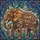 Art Enthusiasts' Majestic Stained Glass Elephant Intricate Floral Mosaic Jewel Tone Stained Glass Suncatcher - 7
