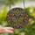 Art Lovers' Majestic Stained Glass Butterfly Mosaic Art Iridescent Jewel Tones Blues Yellows Oranges Greens Stained Glass Suncatcher - 2