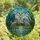 Nature Lovers' Intricate Tiffany Stained Glass Herons Wetland Mosaic Sapphire Teal Gold Stained Glass Suncatcher - 2kLqQaBW7H