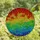 Floral Art Lovers' Tiffany Stained Glass Rainbow Daisy Intricate Mosaic Pattern Stained Glass Suncatcher - 4
