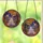 Whimsical Art Lovers Intricate Stained Glass Autumn Night Adorable Lavender Ghosts Violet Golden Orange Mosaic Stained Glass Suncatcher - 3