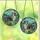 Dog Lovers' Intricate Stained Glass Fluffy Dog Mosaic Vibrant Amber Teal Red Landscape Stained Glass Suncatcher - sxDW8CTV80
