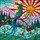 Nature Lovers' Vibrant Tiffany Stained Glass Quetzal Bird Tropical Emerald Mountain Mosaic Stained Glass Suncatcher - 7
