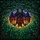 Mystical Art Admirers Deep Violet Amber Stained Glass Cosmic Bat Twilight Forest Mosaic Stained Glass Suncatcher - 7