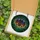 Mystical Art Admirers Deep Violet Amber Stained Glass Cosmic Bat Twilight Forest Mosaic Stained Glass Suncatcher - 5