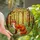 Nature Lovers' Jewel-Toned Stained Glass Fox Woodland Mosaic Art Stained Glass Suncatcher - K7827VqfE5
