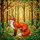 Nature Lovers' Jewel-Toned Stained Glass Fox Woodland Mosaic Art Stained Glass Suncatcher - 7