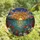 Nature Lovers' Tiffany Stained Glass Ocean Sunset, Vibrant Seashells, Blooming Flowers, Jewel Tones Stained Glass Suncatcher - 4