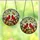 Nature Lovers' Vibrant Stained Glass Cardinals Dogwood Floral Mosaic Art Red Green Blue Gold Stained Glass Suncatcher - 3
