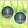 Nature Lovers' Stained Glass Winter Forest, Golden Fairy Lights, Starry Night Mosaic, Teal Blue Gold Tiffany Style Art Stained Glass Suncatcher - iAbpmu8pLS