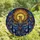 Art Lovers' Majestic Tiffany Stained Glass Cosmic Phoenix Eagle Radiant Golden Blue Purple Starfield Stained Glass Suncatcher - 4