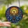 Art Lovers' Majestic Tiffany Stained Glass Cosmic Phoenix Eagle Radiant Golden Blue Purple Starfield Stained Glass Suncatcher - 2