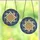 Art Lovers' Glowing Tiffany Stained Glass Floral Mandala Mosaic Deep Blue Red Gold Jewel Tones Stained Glass Suncatcher - 3