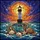 Coastal Art Enthusiasts' Tiffany Style Stained Glass Lighthouse Seascape, Glowing Coral, Jewel Tones, Moon Stained Glass Suncatcher - 7
