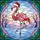 Holiday Art Collectors' Tiffany Stained Glass Flamingo Santa Hat Rose Pink Emerald Green Winter Mosaic Stained Glass Suncatcher - 7
