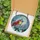 Nature Lovers' Vibrant Red Cardinal Stained Glass Winter Lantern Holly Mosaic Art Stained Glass Suncatcher - 5