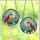 Nature Lovers' Vibrant Red Cardinal Stained Glass Winter Lantern Holly Mosaic Art Stained Glass Suncatcher - 3
