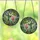 Nature Lovers' Vibrant Emerald Rose Stained Glass Hummingbird Fuchsia Floral Mosaic Design Stained Glass Suncatcher - 3