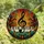 Music Lovers' Tiffany Stained Glass Treble Clef Piano Keyboard Radiant Jewel Tone Mosaic Pattern Stained Glass Suncatcher - 4
