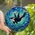 Marine Life Enthusiasts' Majestic Killer Whale Tiffany Style Stained Glass Edge-to-Edge Jewel Tone Mosaic Stained Glass Suncatcher - xMcL-K8ZLu