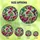 Nature Lovers' Vibrant Tiffany Stained Glass Hummingbirds Pink Fuchsia Floral Jewel Mosaic Art Stained Glass Suncatcher - 6